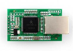 ˫����ת��̫��ģ�� ֧��DHCP WEB���� TTL��ƽ3.3/5V˫���ݹ���